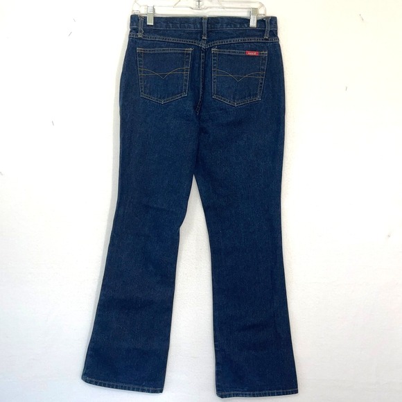 Zana Di Dark Blue Women's Junior's Bootcut Jeans y2k 2000s sz 9 - Picture 3 of 4
